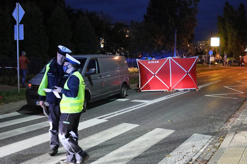 Śmiertelny wypadek w Warszawie