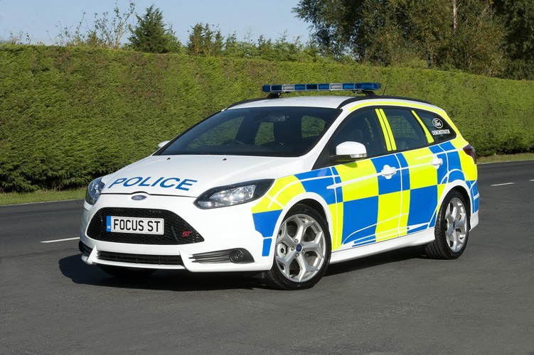 Ford focus ST w barwach brytyjskiej policji