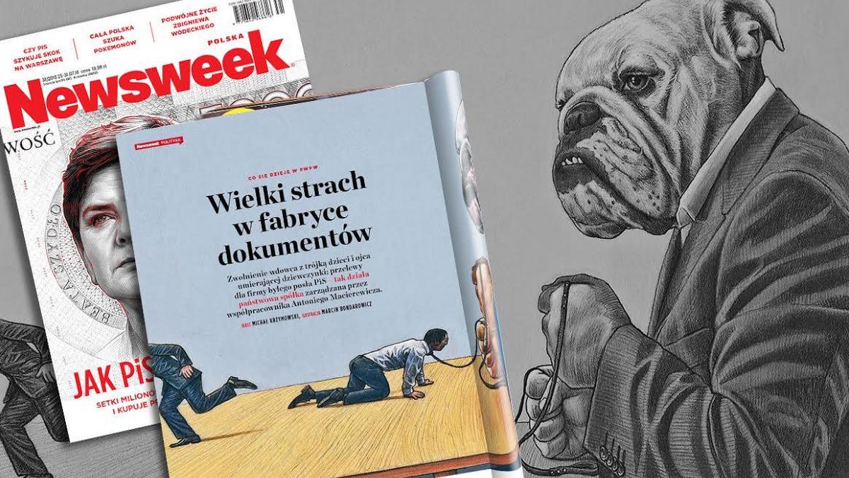 PWPW Krzymek Gazeta Wyborcza Newsweek Woyciechowski