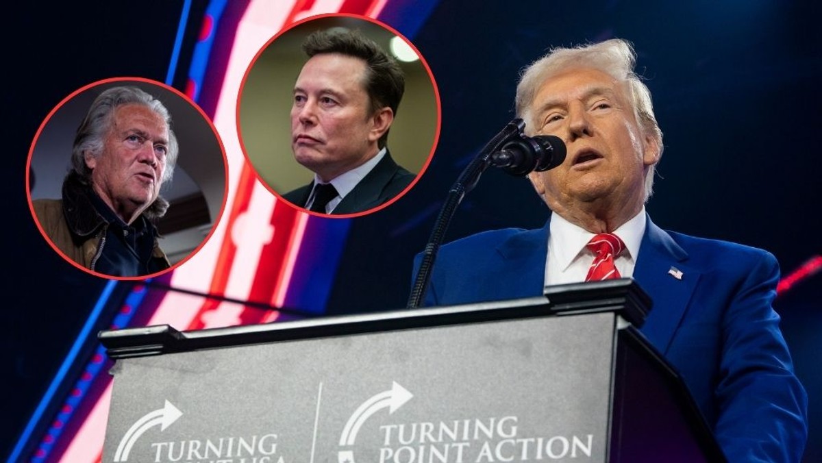 Rozpoczęły się walki w obozie Donalda Trumpa, Steve Bannon krytykuje Elona Muska przed zbliżającymi się wyzwaniami [Źródło: Onet]