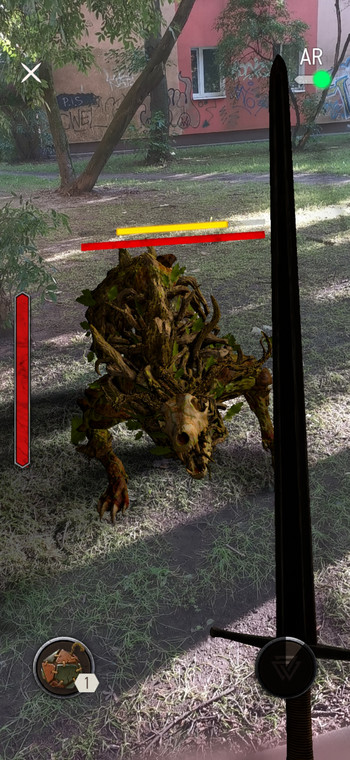 Wiedźmin: Pogromca Potworów - screenshot z gry (wersja na Androida)