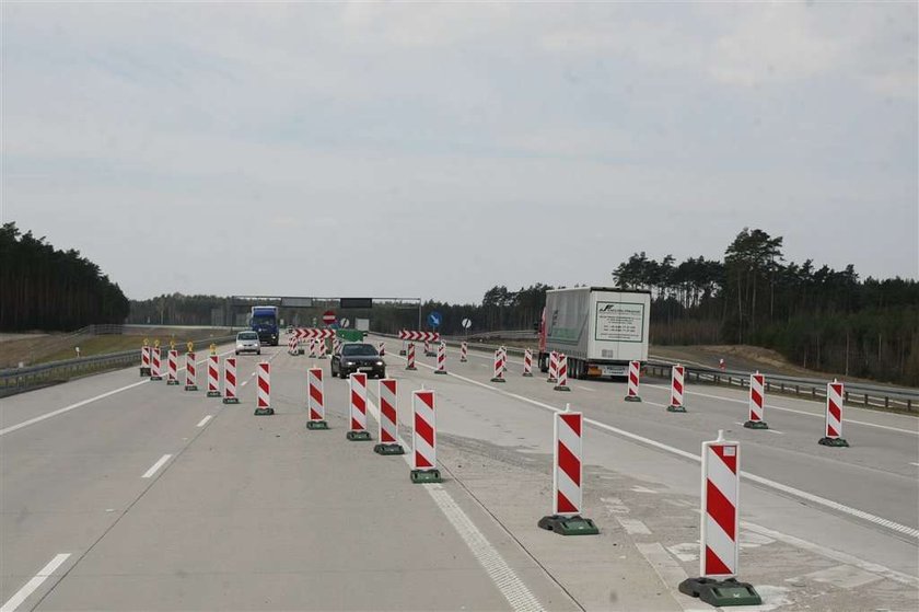 Nowa autostrada już się sypie