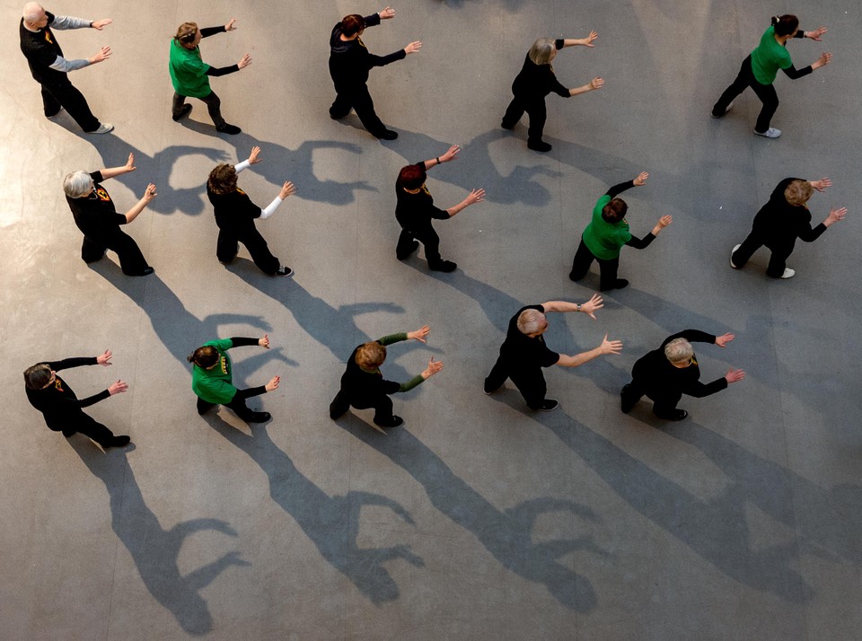 Zajęcia z Tai chi w Muzeum Narodowym we Wrocławiu