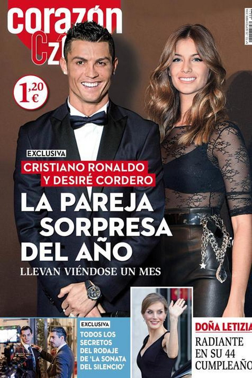 Cristiano Ronaldo poderwał miss Hiszpanii. Desiree Cordero planuje przeprowadzić się do Madrytu