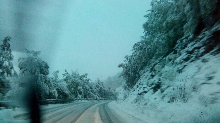 Zbog snega usporen saobraćaj na magistrali Zlatibor - Nova Varoš
