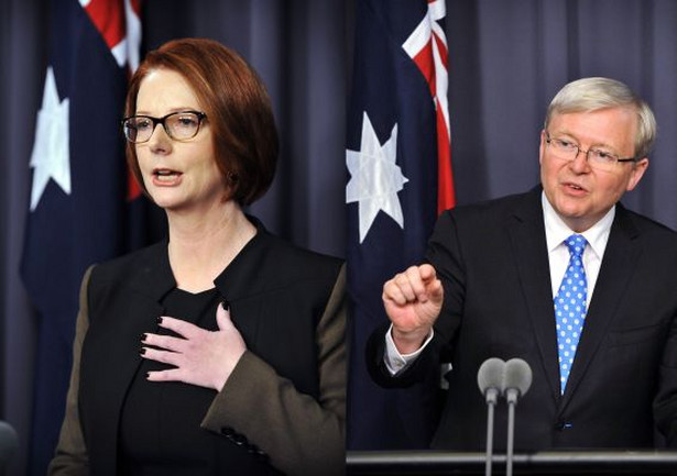 Gillard kontra Rudd