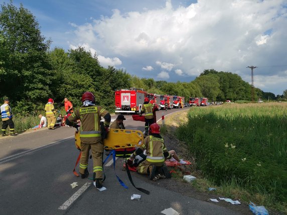 Wypadek na Dolnym Śląsku