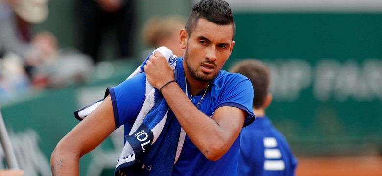 Nick Kyrgios wywołał kontrowersje już w pierwszym meczu