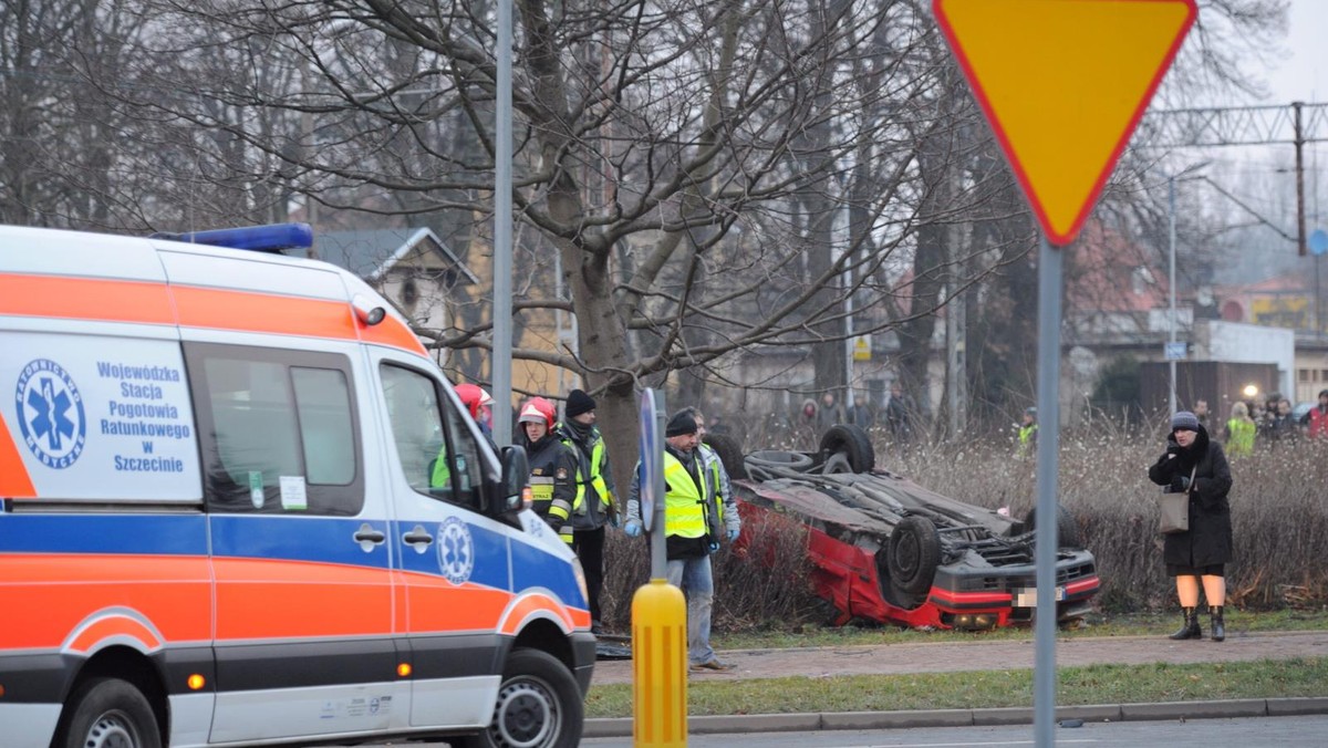 Kamień Pomorski wypadek drogowy