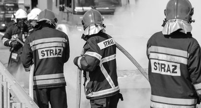 Tragedia podczas działań ratowniczych. Strażak śmiertelnie potrącił swojego kolegę