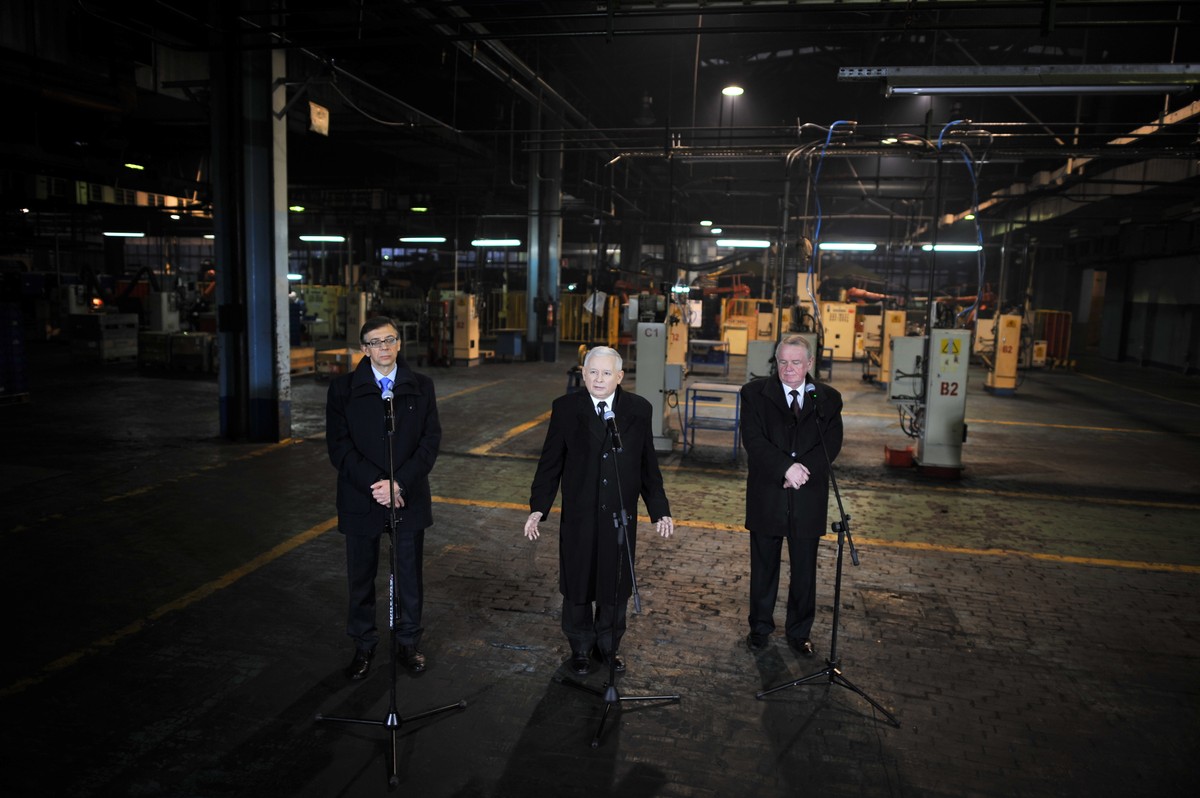 Sławomir Zawieska, Jarosław Kaczyński, Wojciech Kudelski