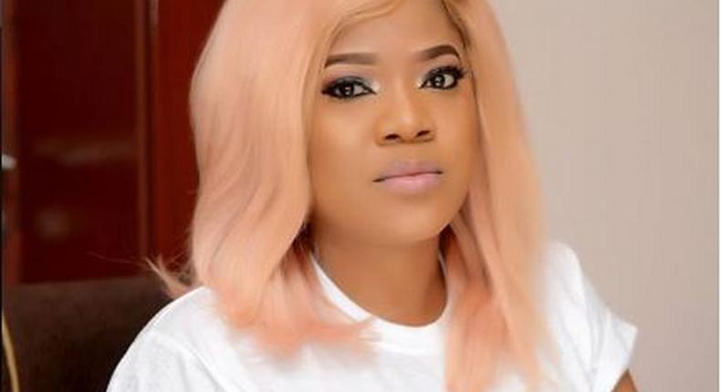 Toyin Abraham is giving marriage another try as she is set to tie the knot with Yoruba Nollywood actor, Kolawole Ajeyemi. [Instagram/ToyinAbraham]