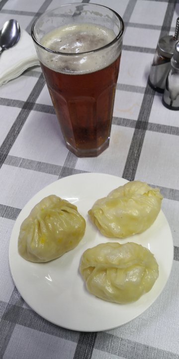 Manty, kirgiskie pierogi