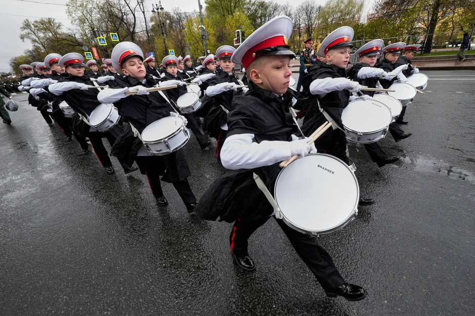 Proba Parade pobede u Rusiji