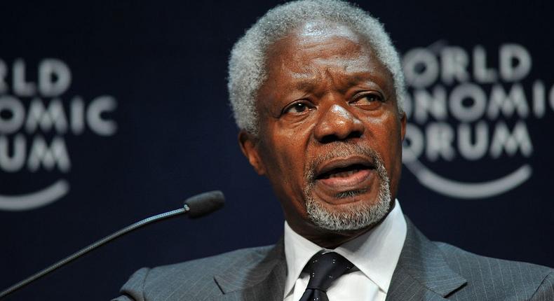 Former UN Secretary General, Kofi Annan