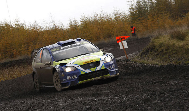 Rajd Wielkiej Brytanii 2009: mistrz świata Loeb w akcji - fotogaleria Rallyworld©Willy Weyens