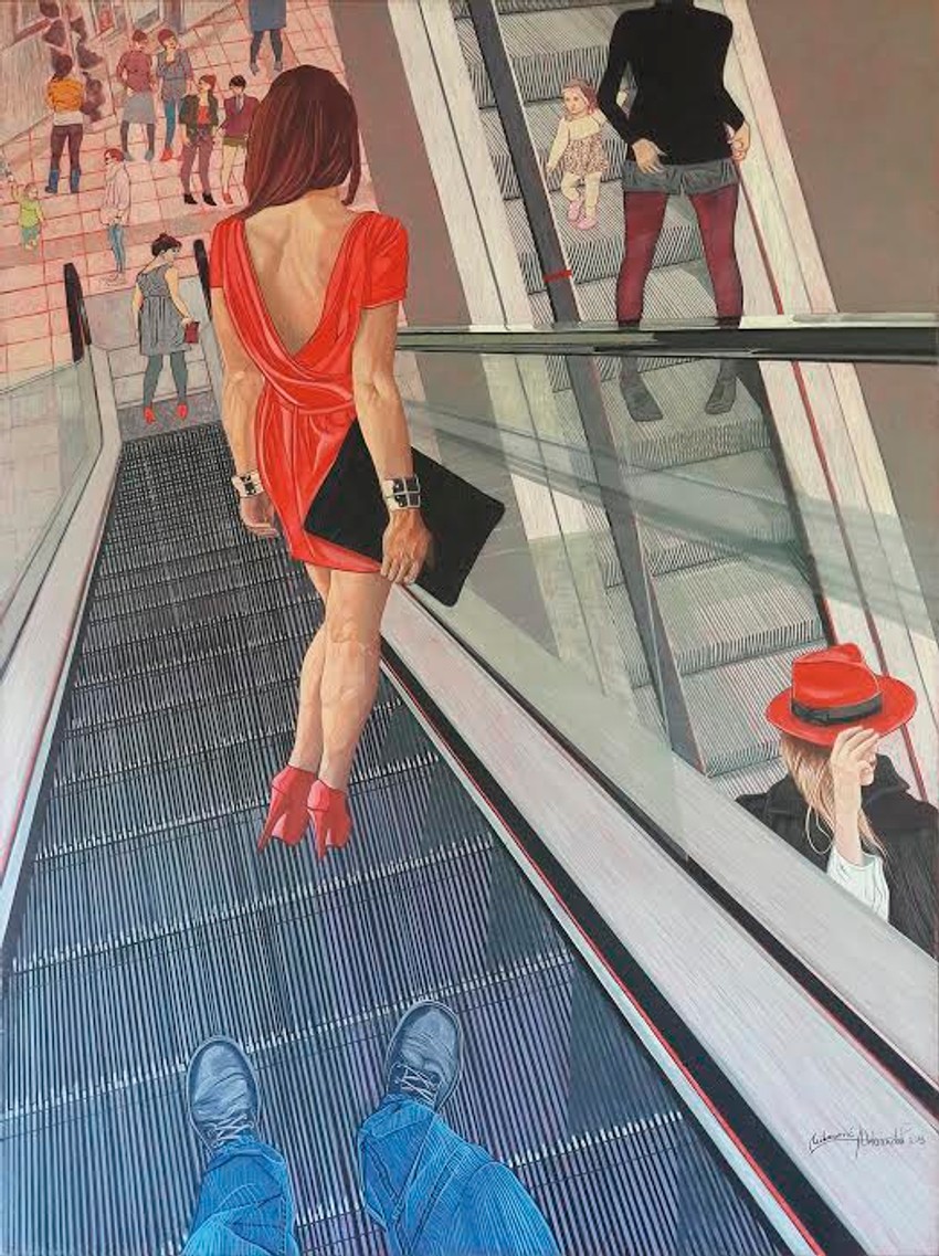 Aleksandar Milanović, "Silazak", 2015.