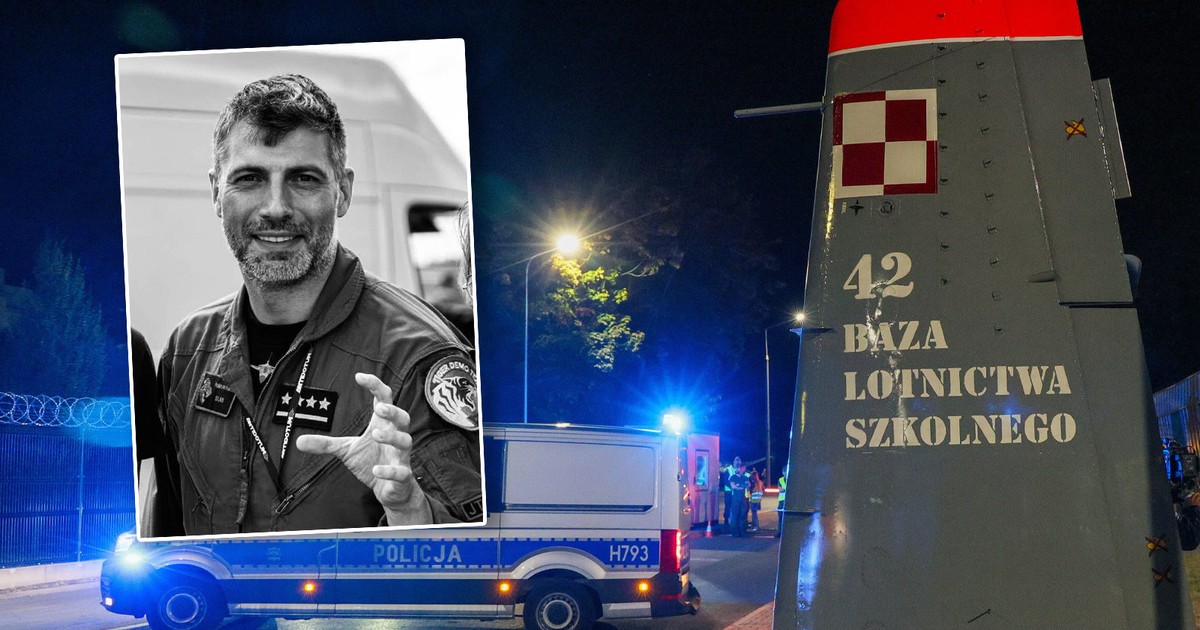 Opublikowali to zdjęcie tuż przed katastrofą F-16. Major Krakowian siedział już za sterami...