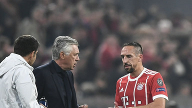 Franck Ribery wściekły na Carlo Ancelottiego