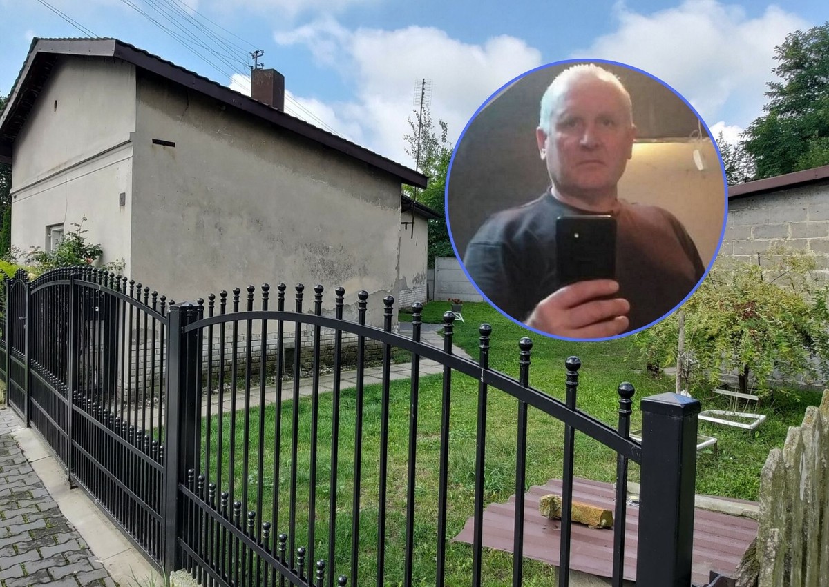 Ten niepozorny dom w samym centrum Dąbrowy Zielonej był azylem dla poszukiwanego przez trzy lata Jacka Jaworka