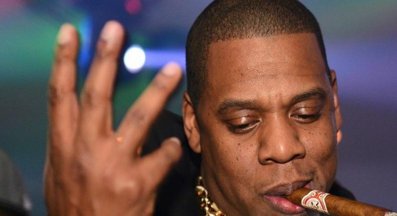 Jay Z supports Beyonce at Made In America festival 2015