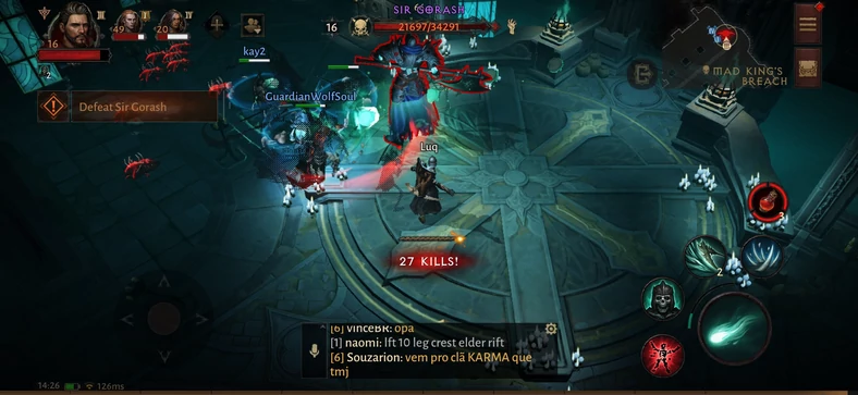 Diablo Immortal - screenshot z gry (wersja na Androida)