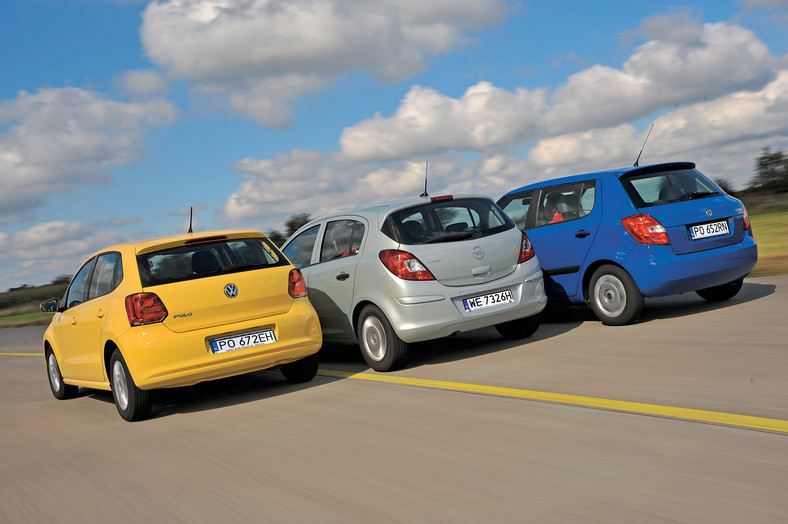Opel Corsa, Škoda Fabia i VW Polo – porównanie
