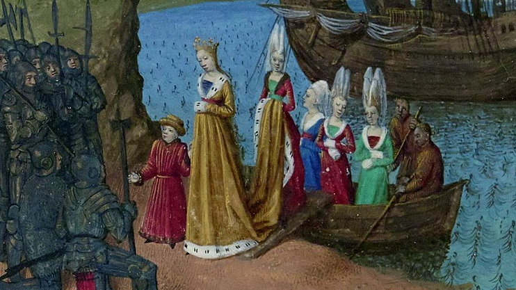 Jean Fouquet, Powrót Izabeli Francuskiej do Anglii