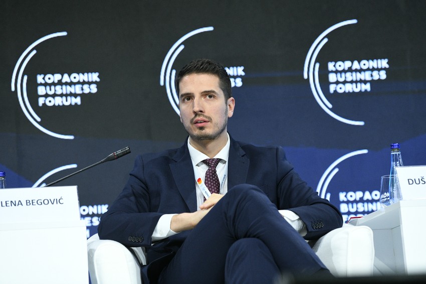 Dušan Borovčanin na Kopaonik biznis forumu 2024.