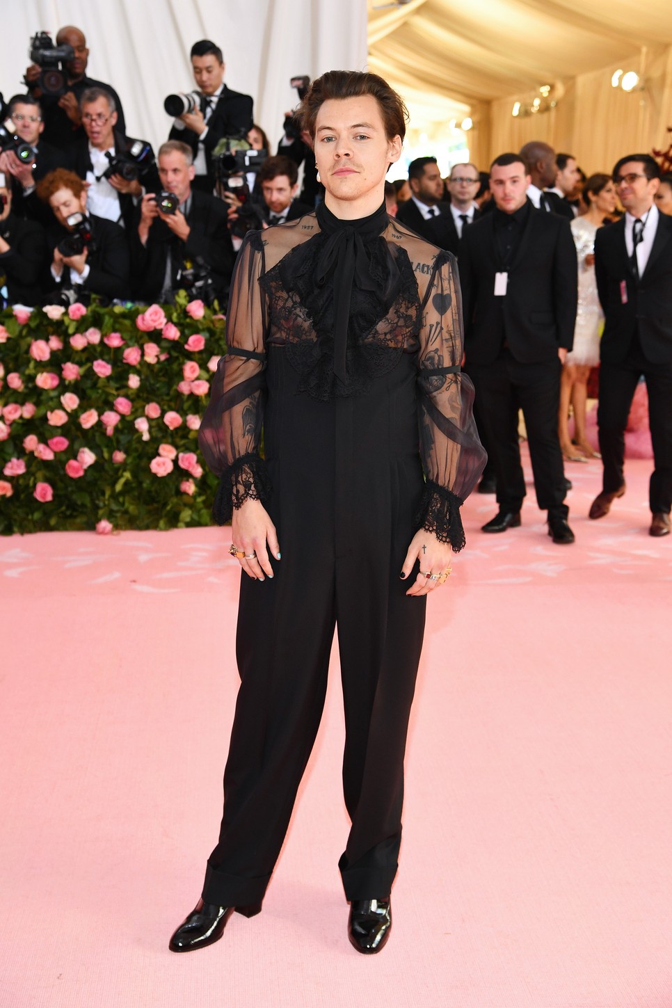 Harry Styles a 2019-es Met gálán | Fotó: Dimitrios Kambouris