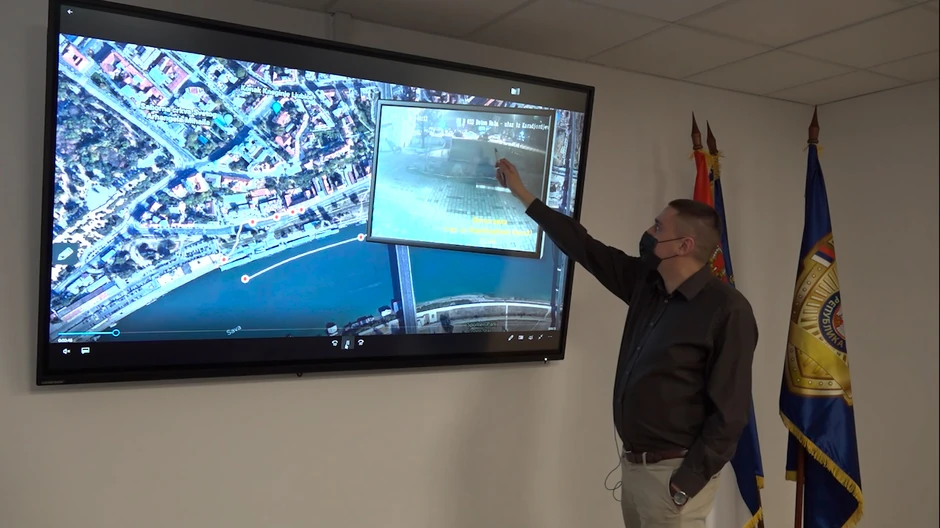 MUP Srbije - rekonstrukcija Matejevog kretanja