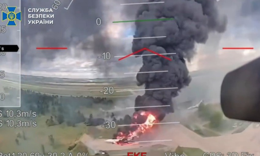 Putanja drona od lansiranja do udara u ruski bombarder