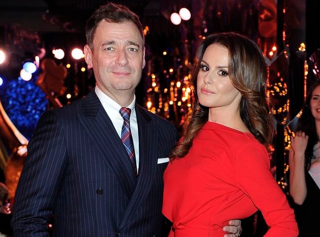 Jacek Rozenek z partnerką