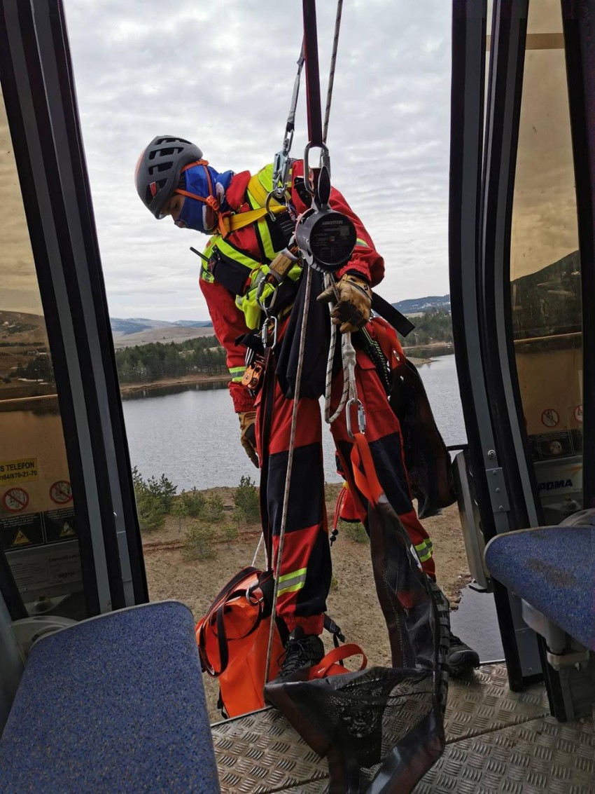 Akcija spašavanja sa gondole