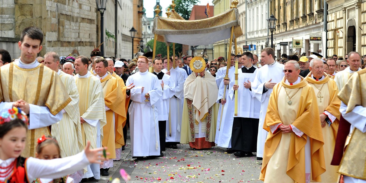 Boże Ciało w Krakowie 