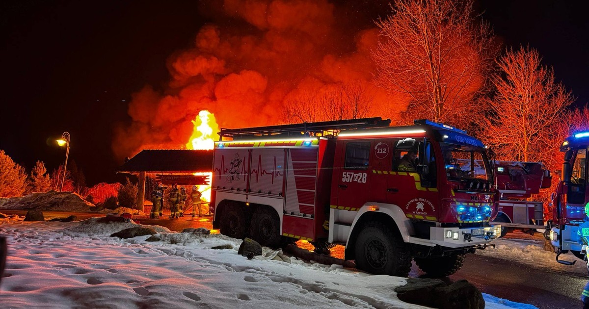 Ogień w trakcie wesela w Targanicach