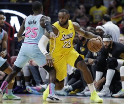 Liga NBA: LeBron James poprowadził Los Angeles Lakers do zwycięstwa
