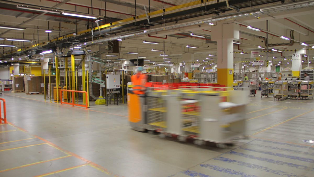 Centrum logistyczne Amazon FRA3 w Bad Hersfeld