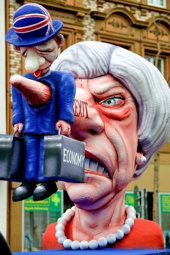 Karykatura Theresy May