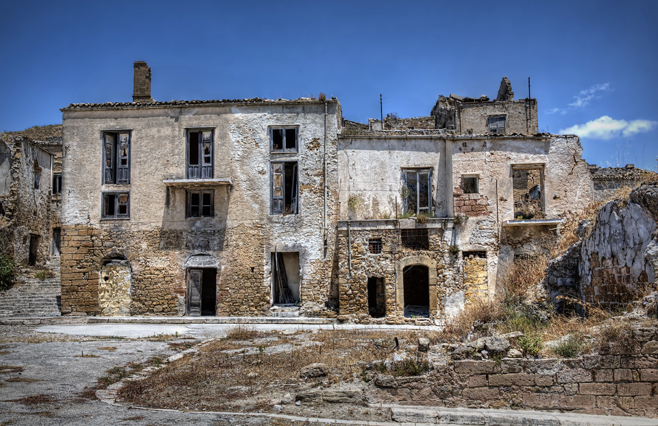 Poggioreale - sycylijskie miasto-widmo unicestwione przez trzęsienie ziemi