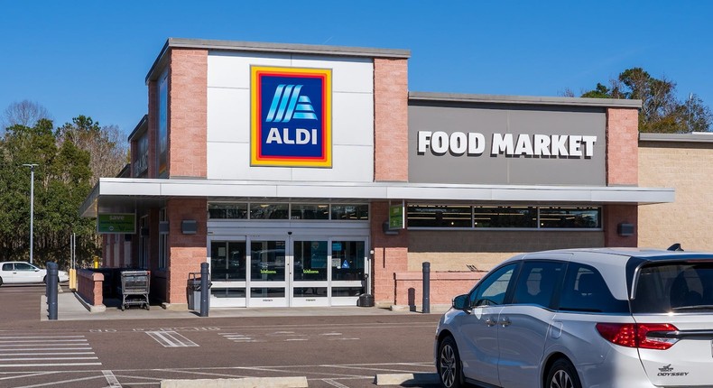 I went shopping at Aldi for the first time last month. Red Lemon/Shutterstock