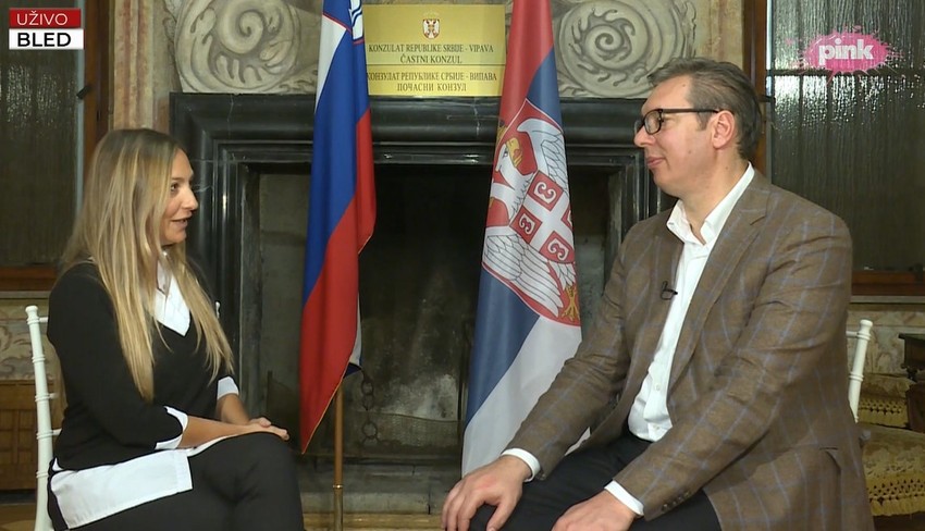 Aleksandar Vučić u Sloveniji