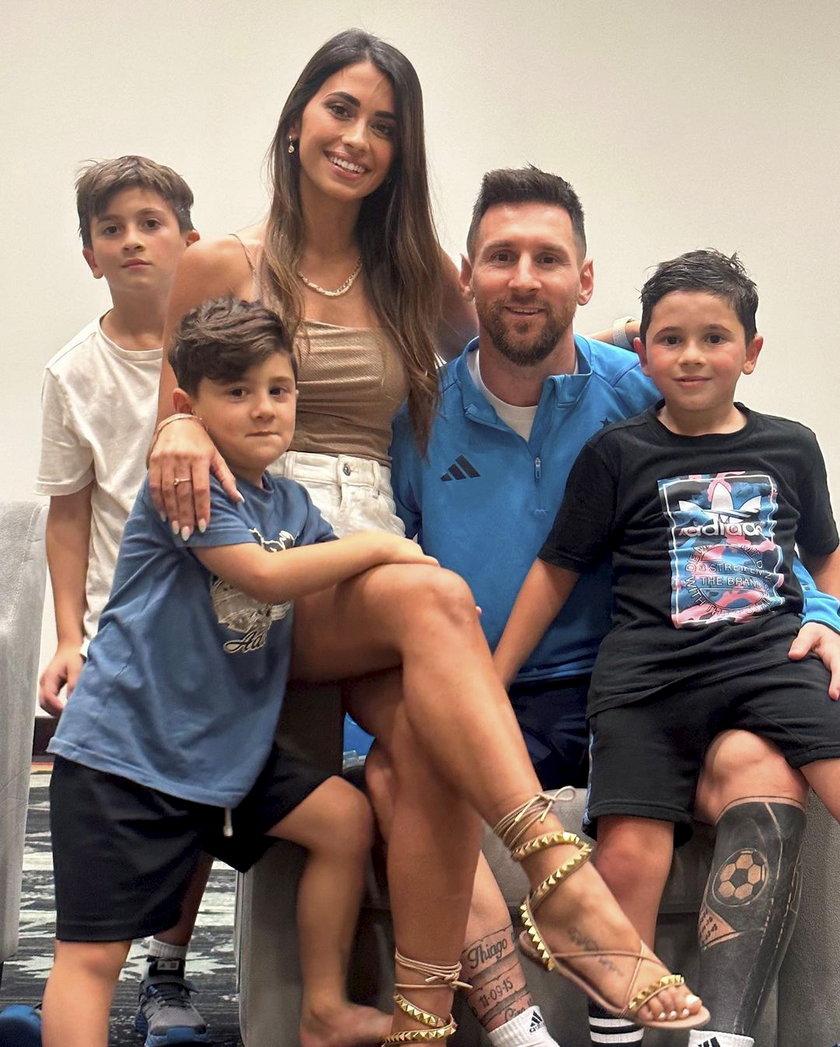 Messi z całą rodziną jest obecnie w Katarze. 