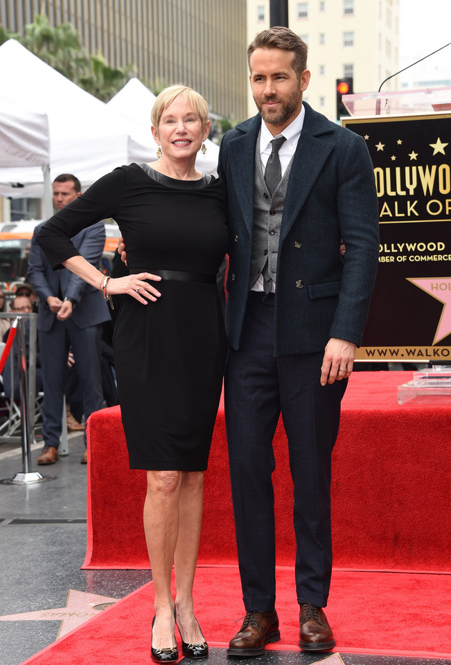Zagraniczne gwiazdy z mamami na czerwonym dywanie: Ryan Reynolds i Tammy Reynolds