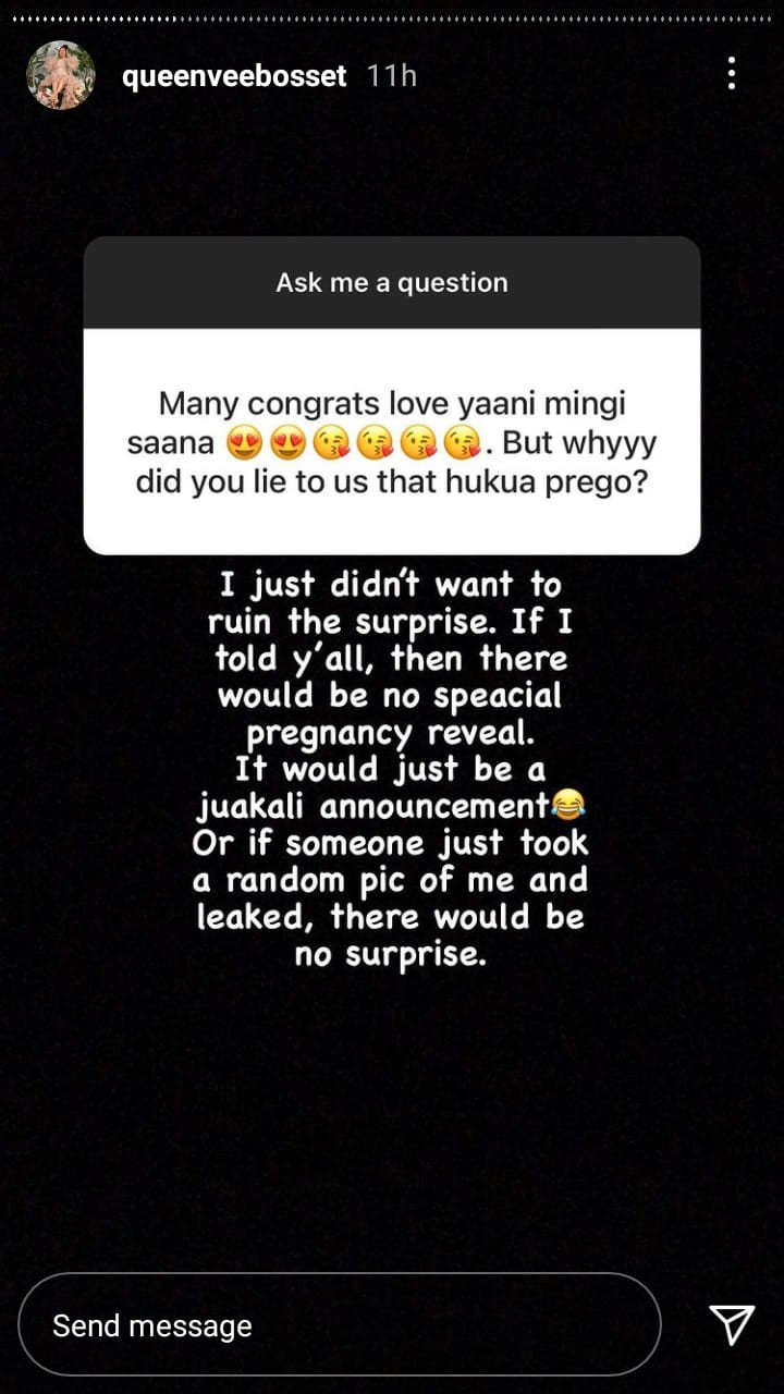 Vera Sidika address her alleged Beef with Huddah Monroe (screenshot)