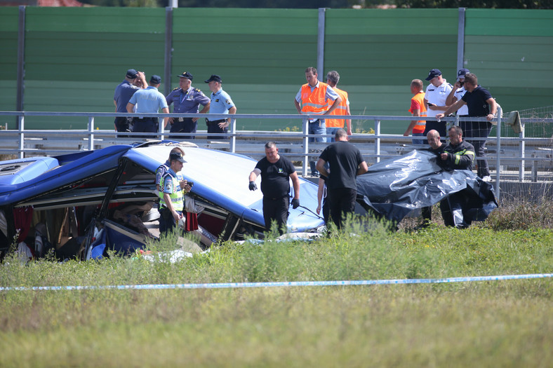 Tragiczny wypadek autokaru z polskimi pielgrzymami w Chorwacji