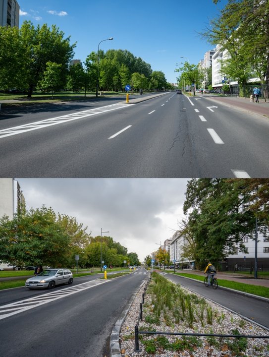 Tak zmieniła się ulica Sokratesa w Warszawie