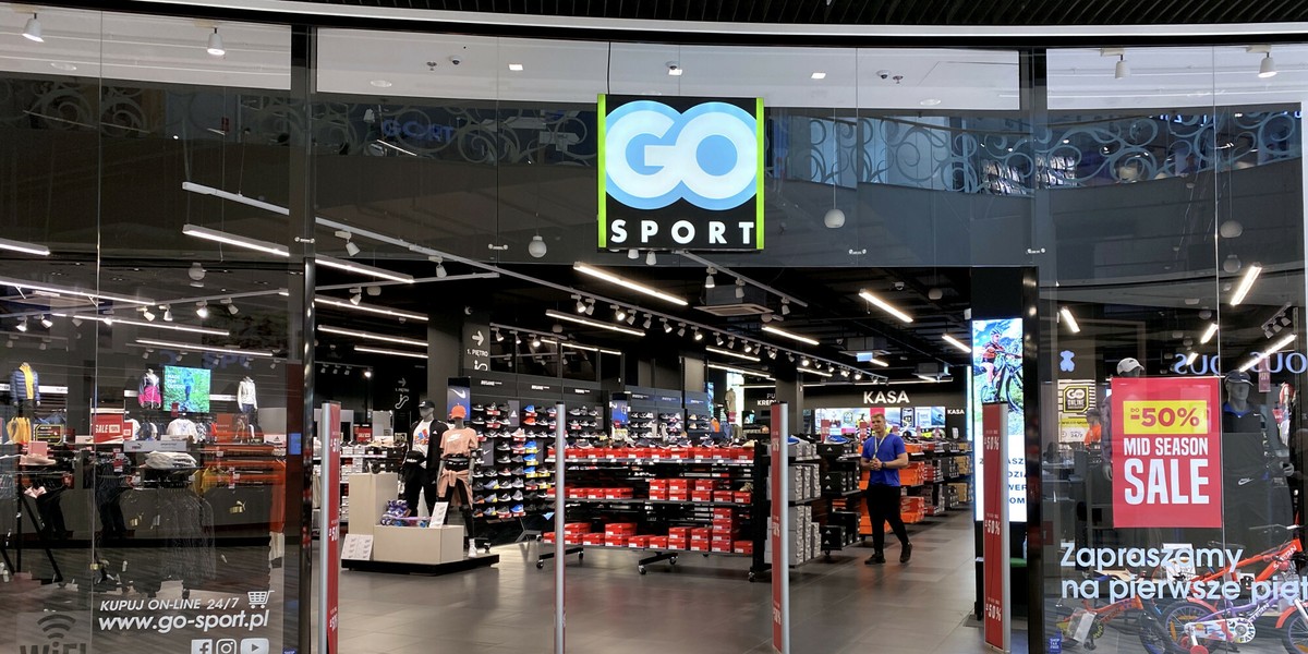 GO Sport sprzedany! Sklepy będą mieć nową nazwę, zmieni się też