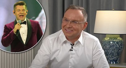 Andrzej Duda wystąpił w Kanale Zero. Nagle zaczął parodiować Zenka Martyniuka