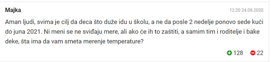 Antimaskeri komentari